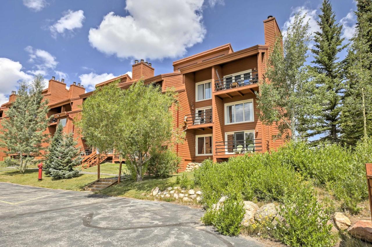 Silverthorne Condo Patio, Mtn Views, Pool Access! Exteriér fotografie
